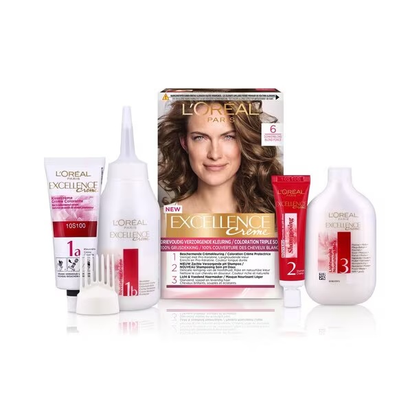 L'Oréal Paris Excellence Crème 6 trajna boja za kosu tamno plava