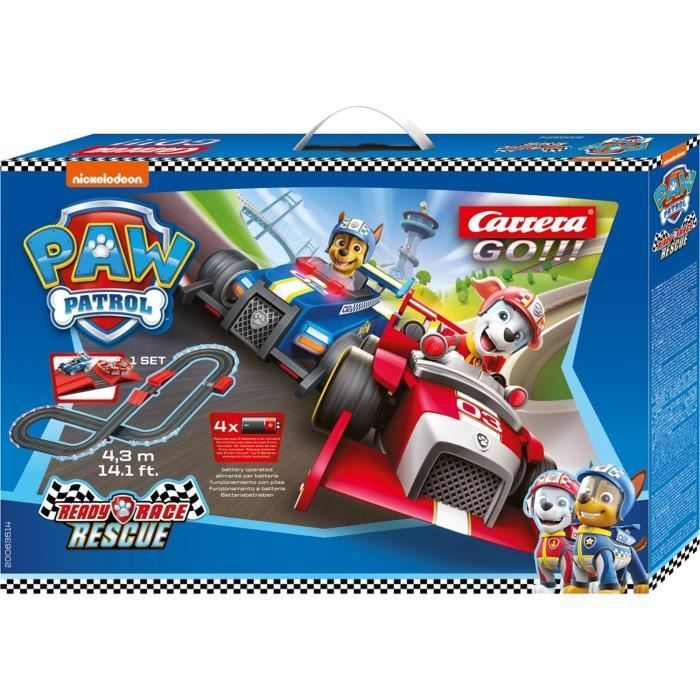 Circuito en miniatura - CARRERA - Paw Patrol - Listos, ¡a correr y a rescatar! - 1:43 - Interior