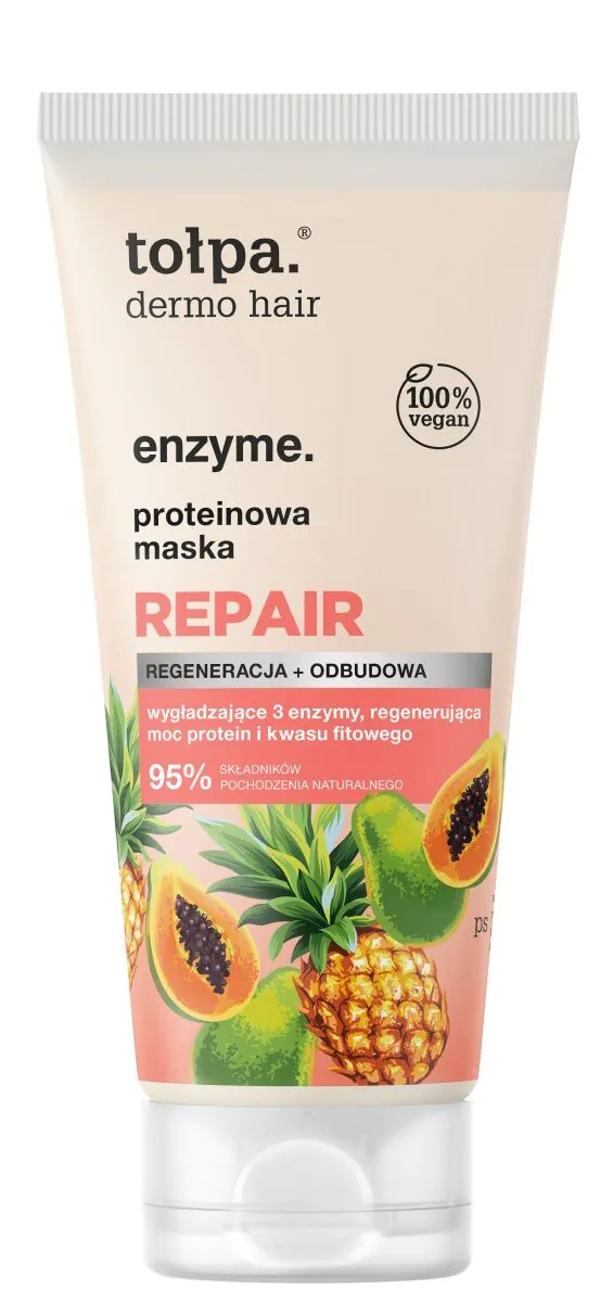 Tołpa Dermo Hair Enzyme Proteinowa Maska do włosów