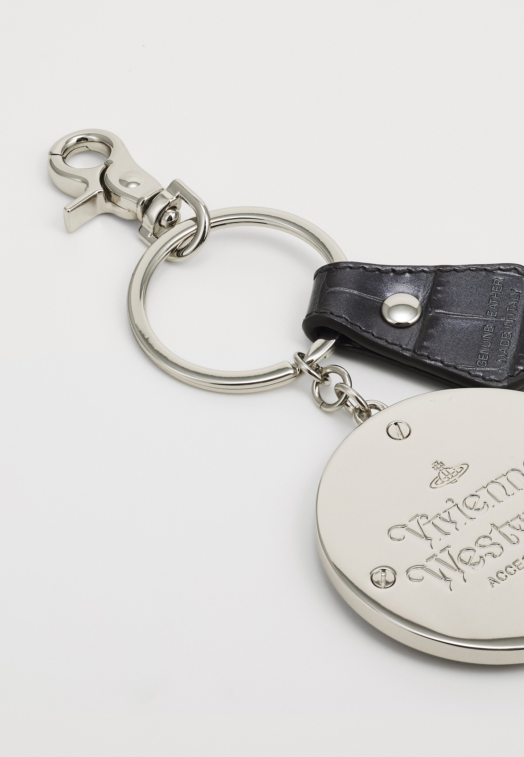 Vivienne Westwood THIN LINE SCHLÜSSELANHÄNGER UNISEX - Schlüsselanhänger - Anthrazit