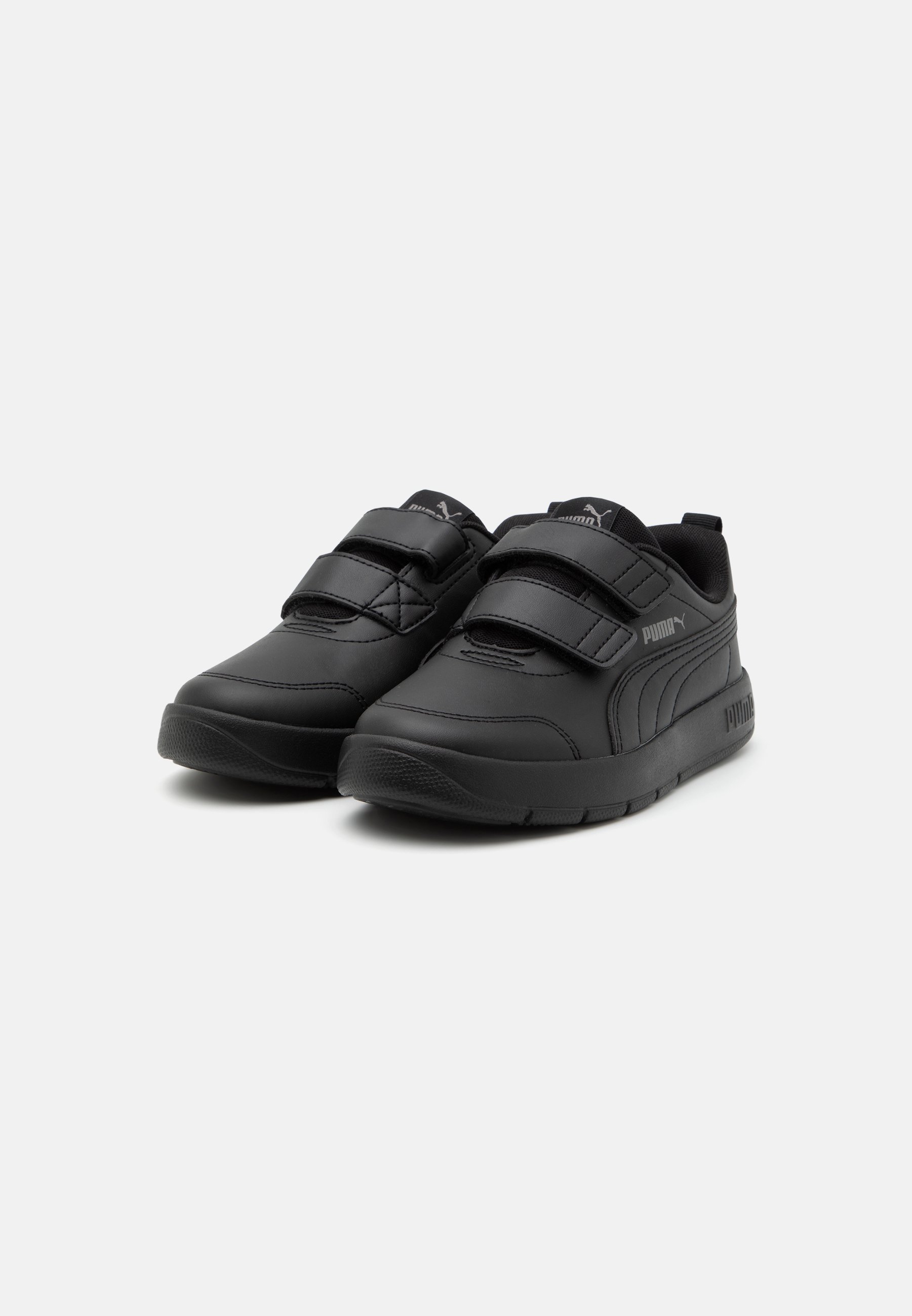Puma COURTFLEX V3 UNISEX - Scarpe da corsa su strada - nero/ghisa