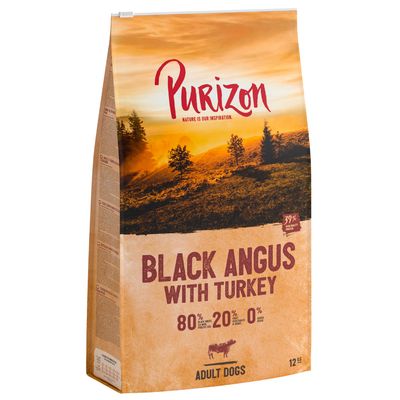 Purizon Black Angus Hovězí s krůtou Adult – Bez obilovin