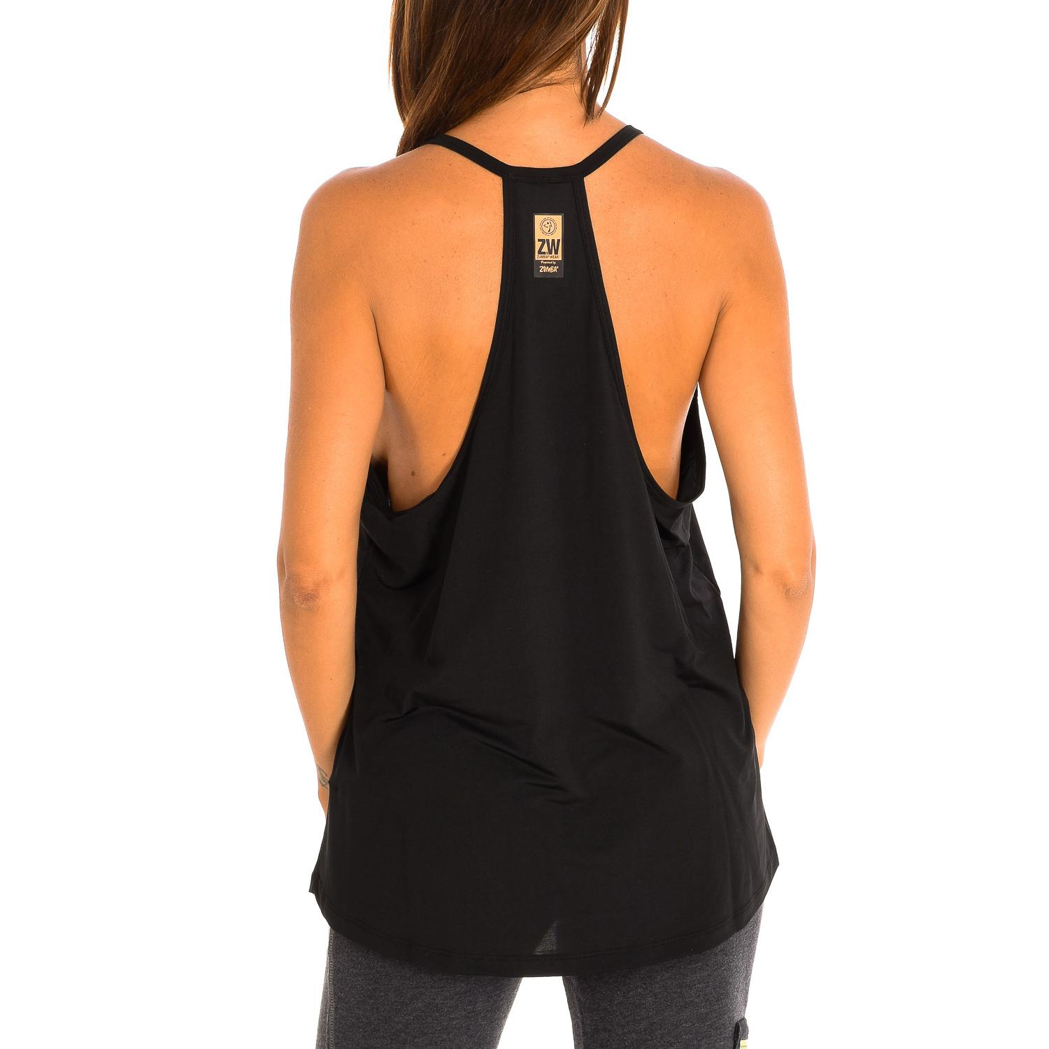  Ärmelloses Zumba-Sport-T-Shirt Z1t01846