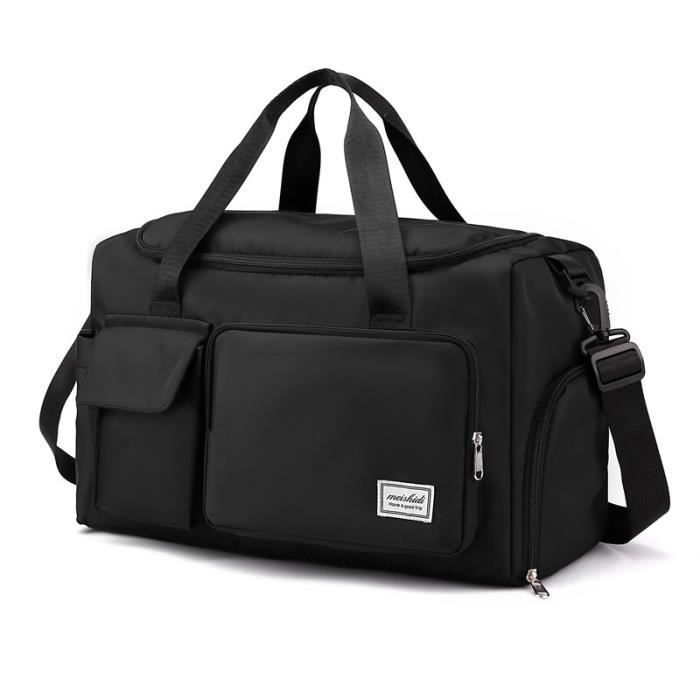 Large capacity fitness bag, foldable and waterproof travel bag, travel backpack, for yoga, swimming, sports, weekends
