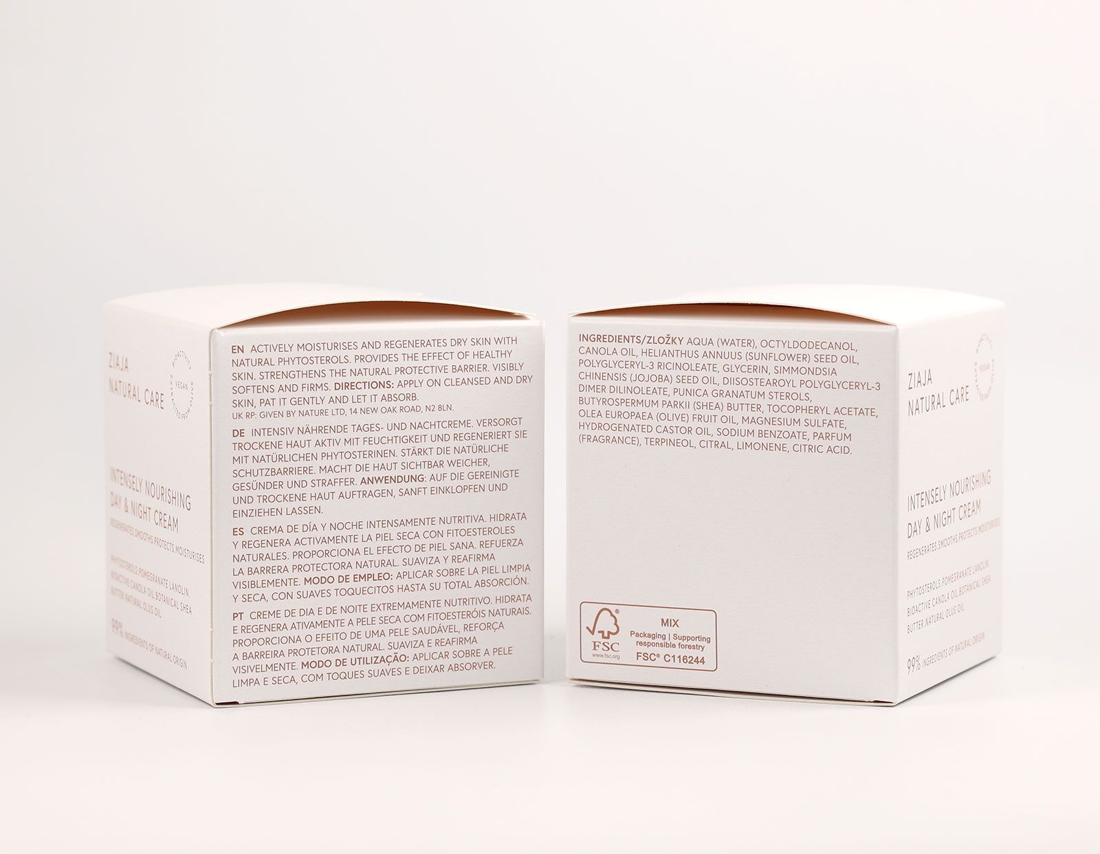 NATURAL CARE Интензивно хранљива дневна и ноћна крема Хидратантне креме за лице