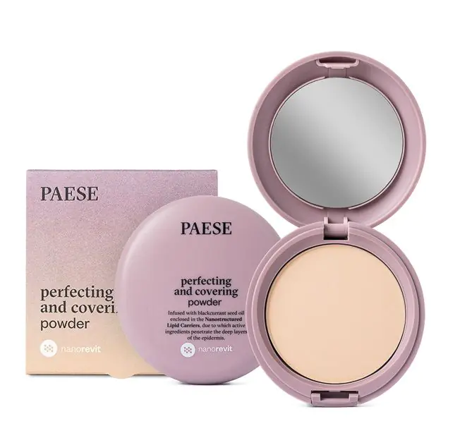 Paese Nanorevit Upiększająco-kryjący puder do twarzy, 03 Sand