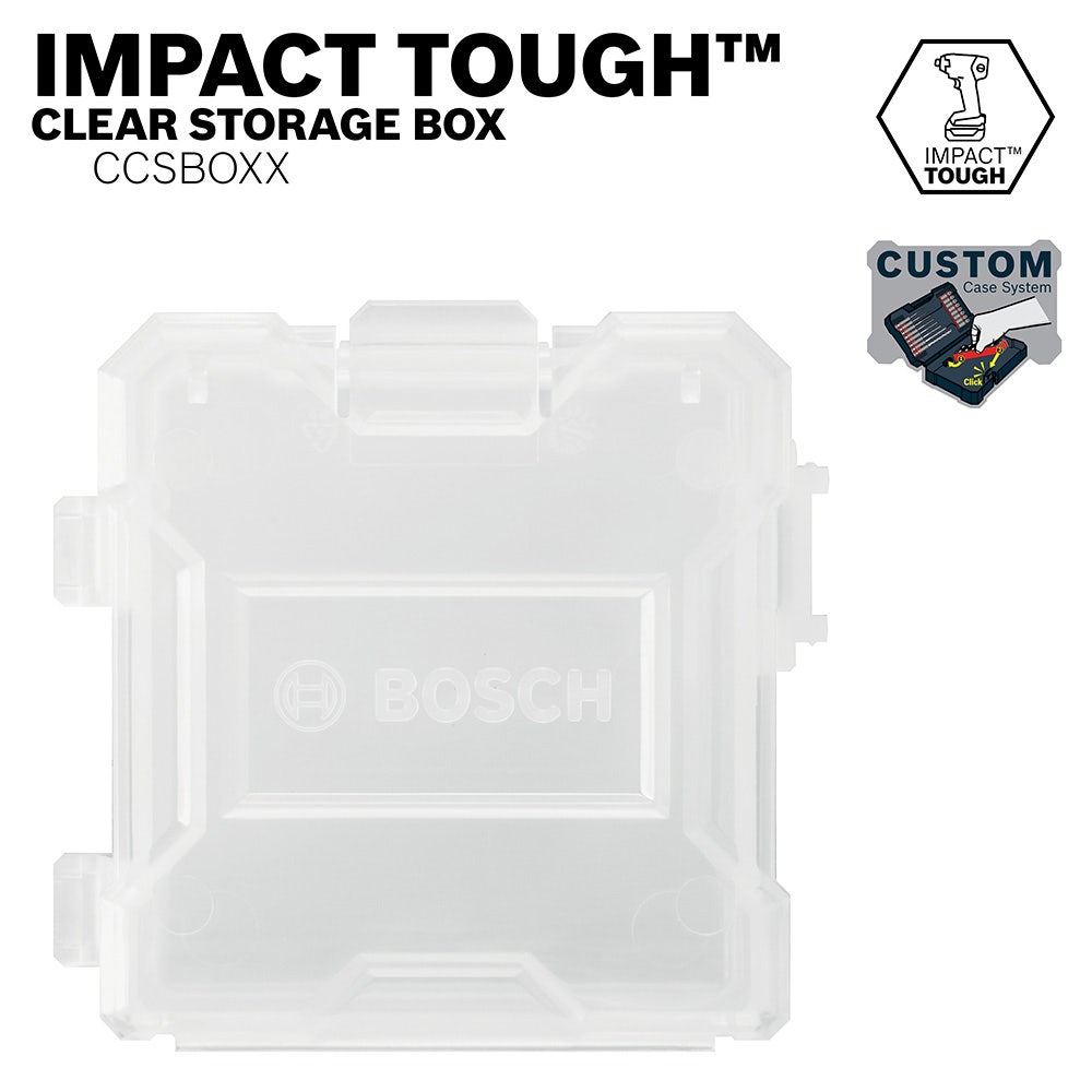 Somente BOSCH – Estojo transparente resistente a impactos