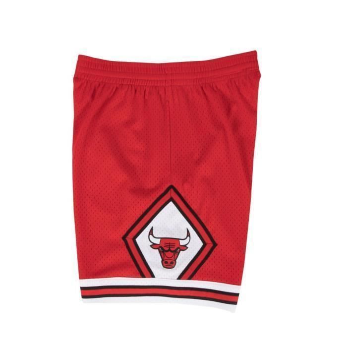 Shorts - Mitchell & Ness - Chicago Bulls - Corail - Adulte - Sans manche