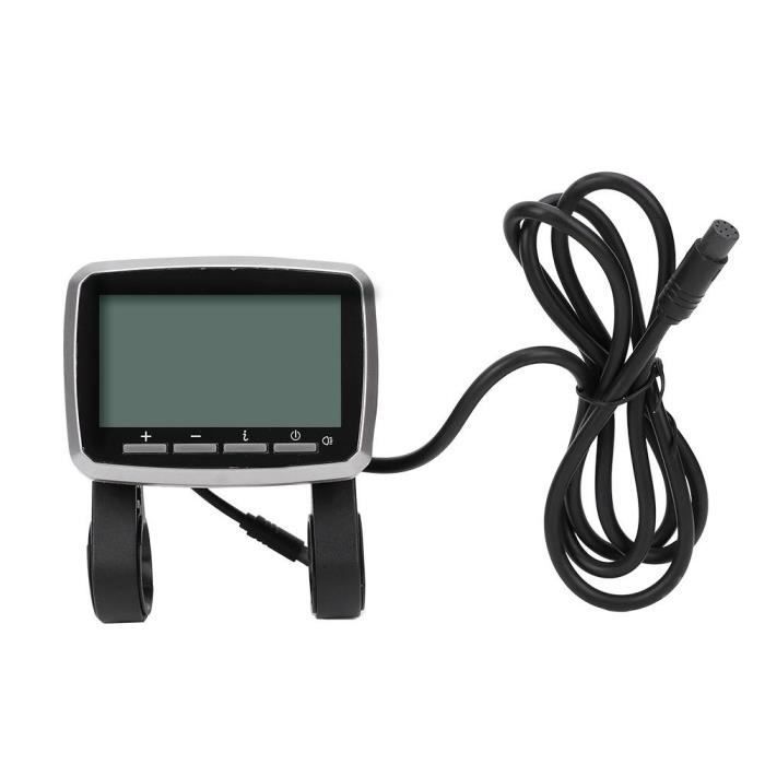 Schermo LCD per bicicletta, tachimetro elettrico leggero per bici da esterno, facile da installare