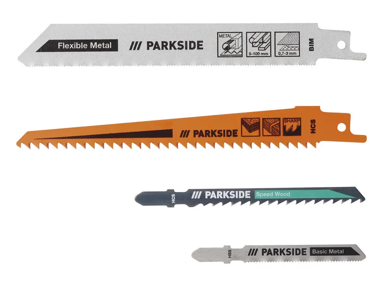 Ferăstrău vertical și ferăstrău sabie fără fir PARKSIDE® 2 în 1 PSSSA 20 Li B2, 20 V