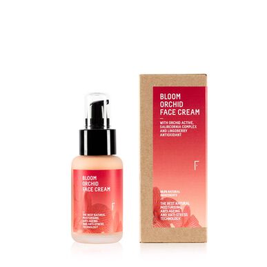 „Freshly Cosmetics Bloom Orchid“ veido kremas. Senėjimą stabdantis kremas sausai ir jautriai odai 50 ml 50 ml