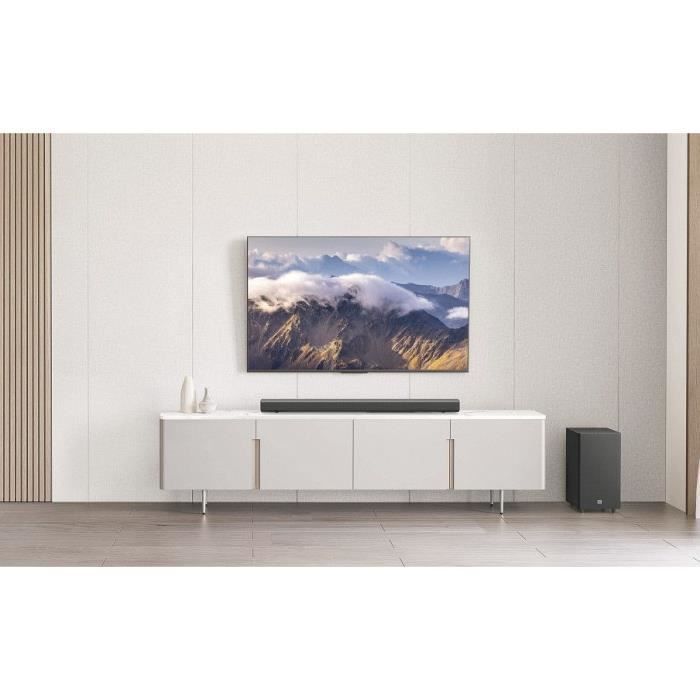 Barra de sonido JBL SB580 - 440 W - Dolby Atmos® virtual - Subwoofer inalámbrico - Negro