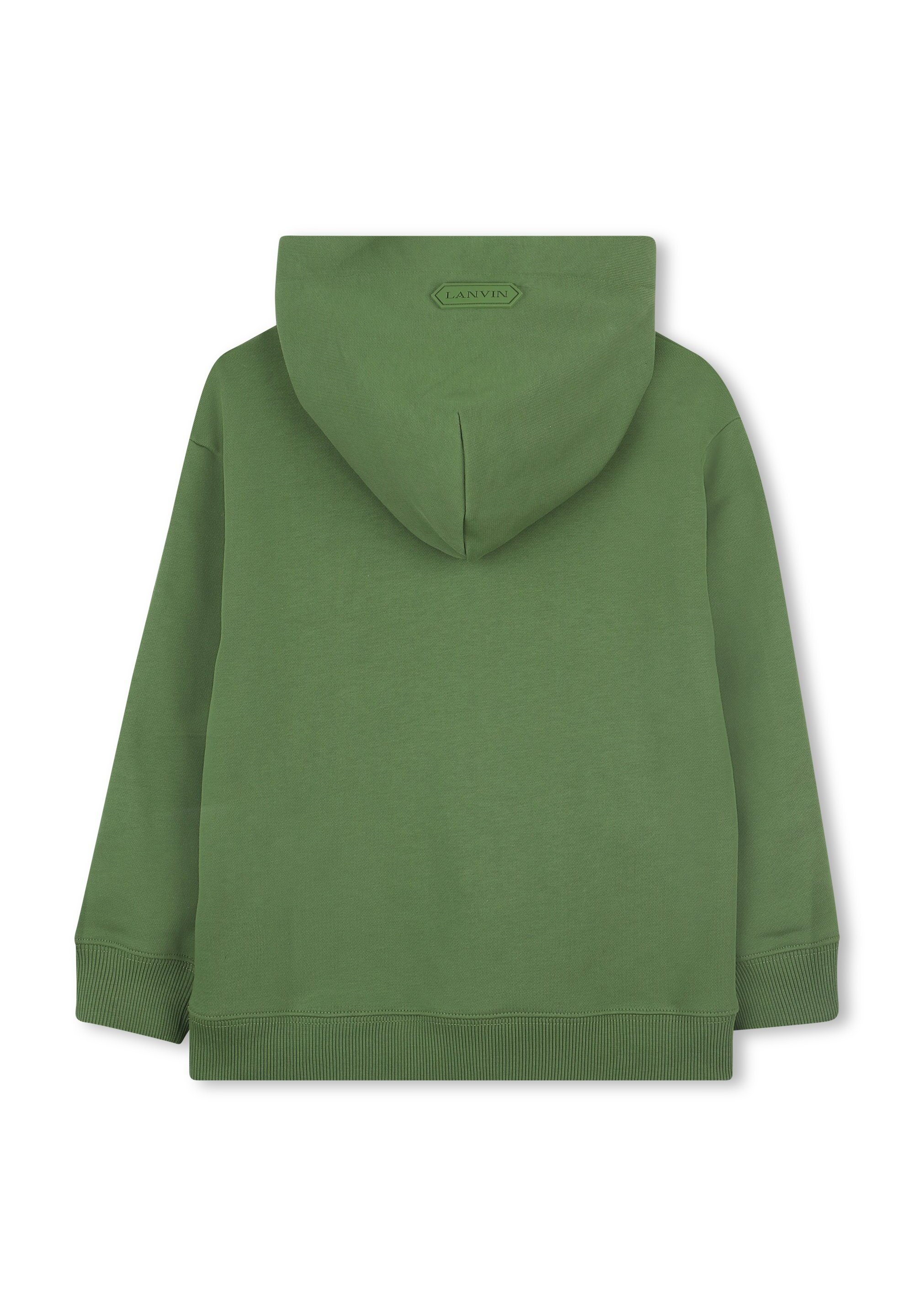 Felpa con cappuccio LANVIN - verde oliva