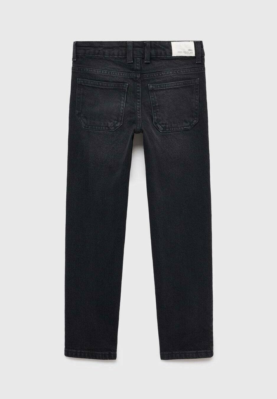 Džíny slim fit - black denim