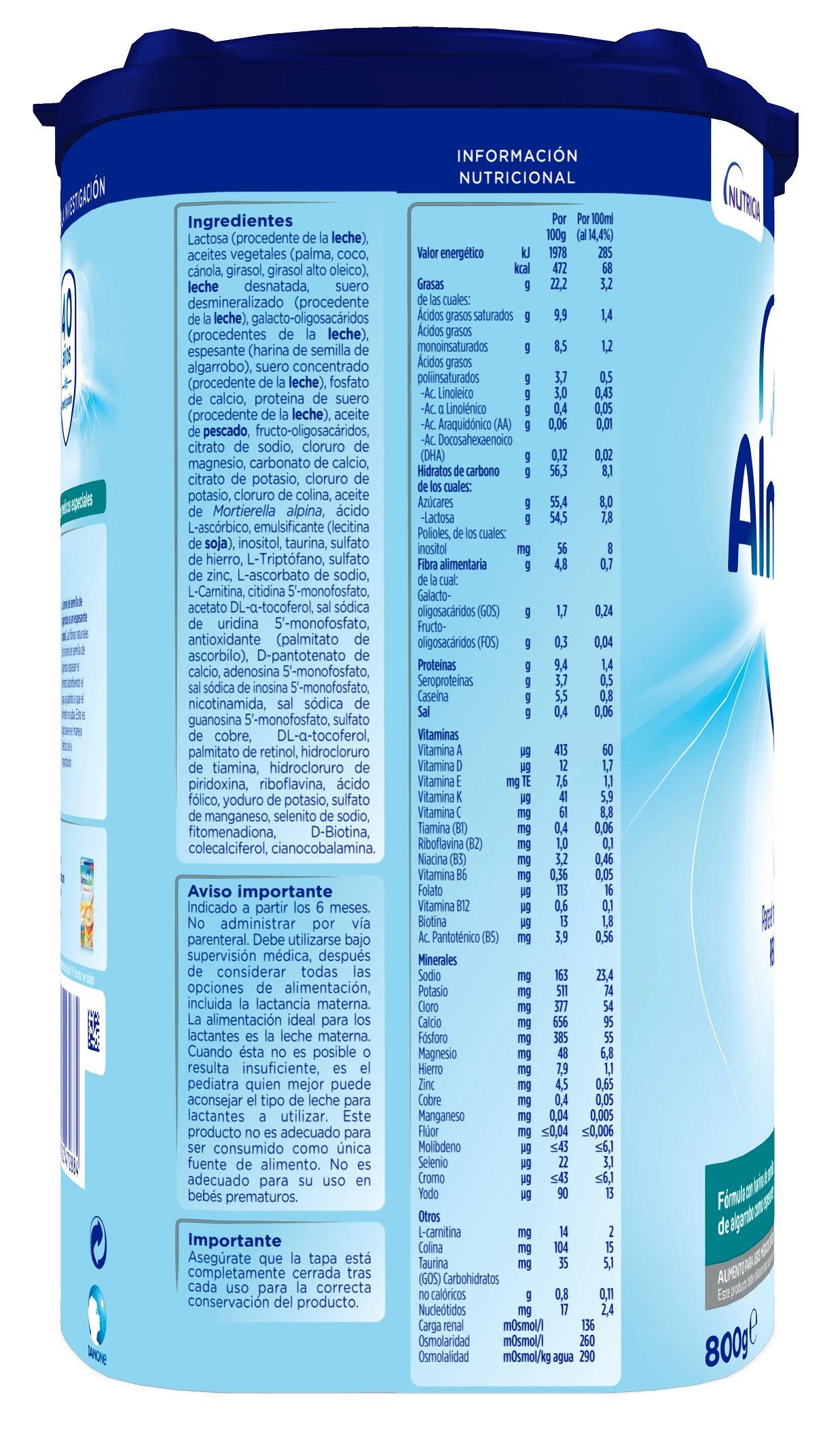 AR 2 Mlijeko protiv regurgitacije 6 proizvoda za bebe i djecu