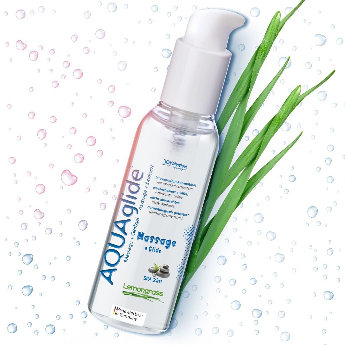 JoyDivision AQUAglide Massage + Glide lemongrass