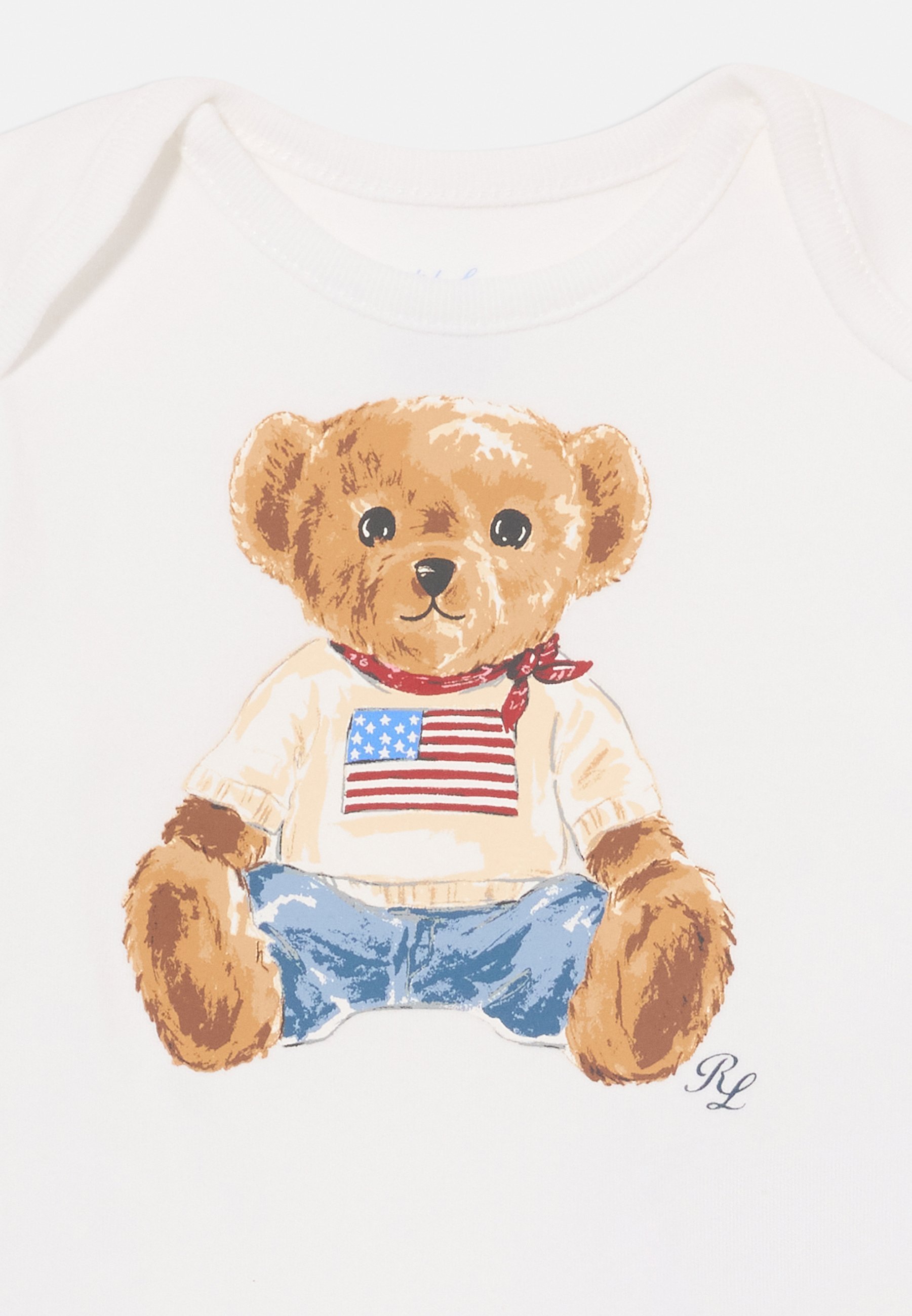 Zestaw upominkowy Polo Ralph Lauren - Czapka - biały/wielokolorowy