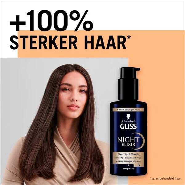Gliss noćni eliksir za obnovu kože<br>100ml