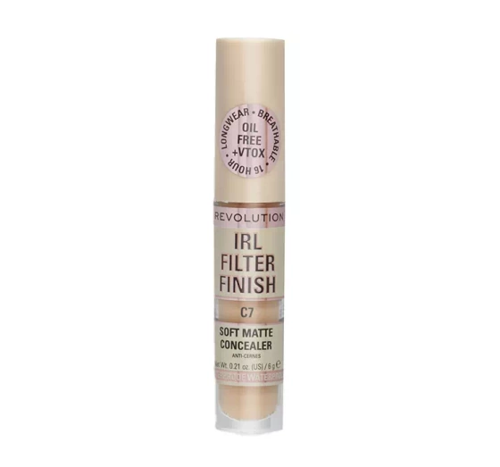 Makeup Revolution IRL Filter Finish korektor do twarzy C7 6g