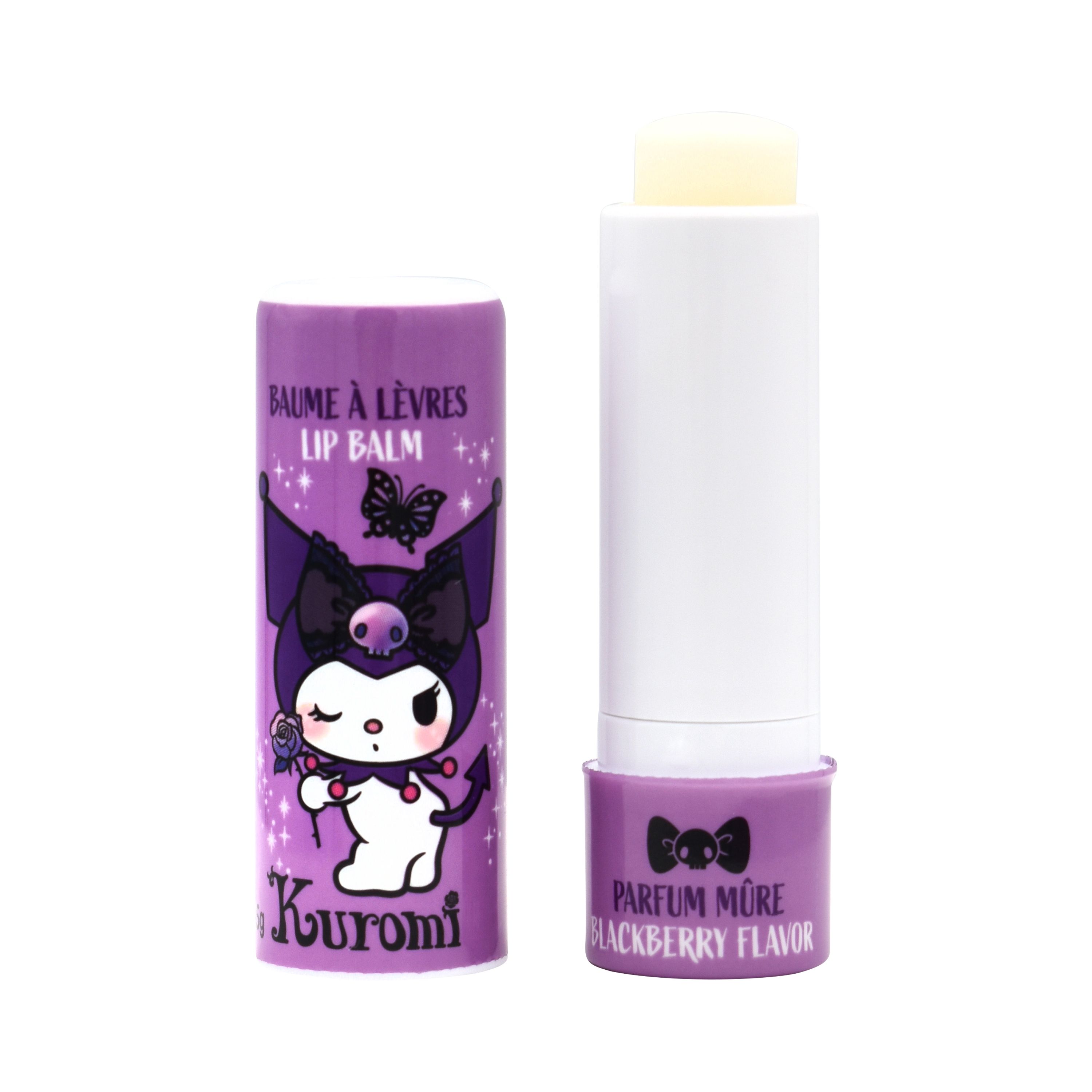 „Hello Kitty Kuromi“ gervuogių lūpų balzamas Lūpų apsaugos priemonės