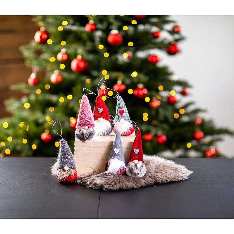 Hem Jultomten 15 cm plysch