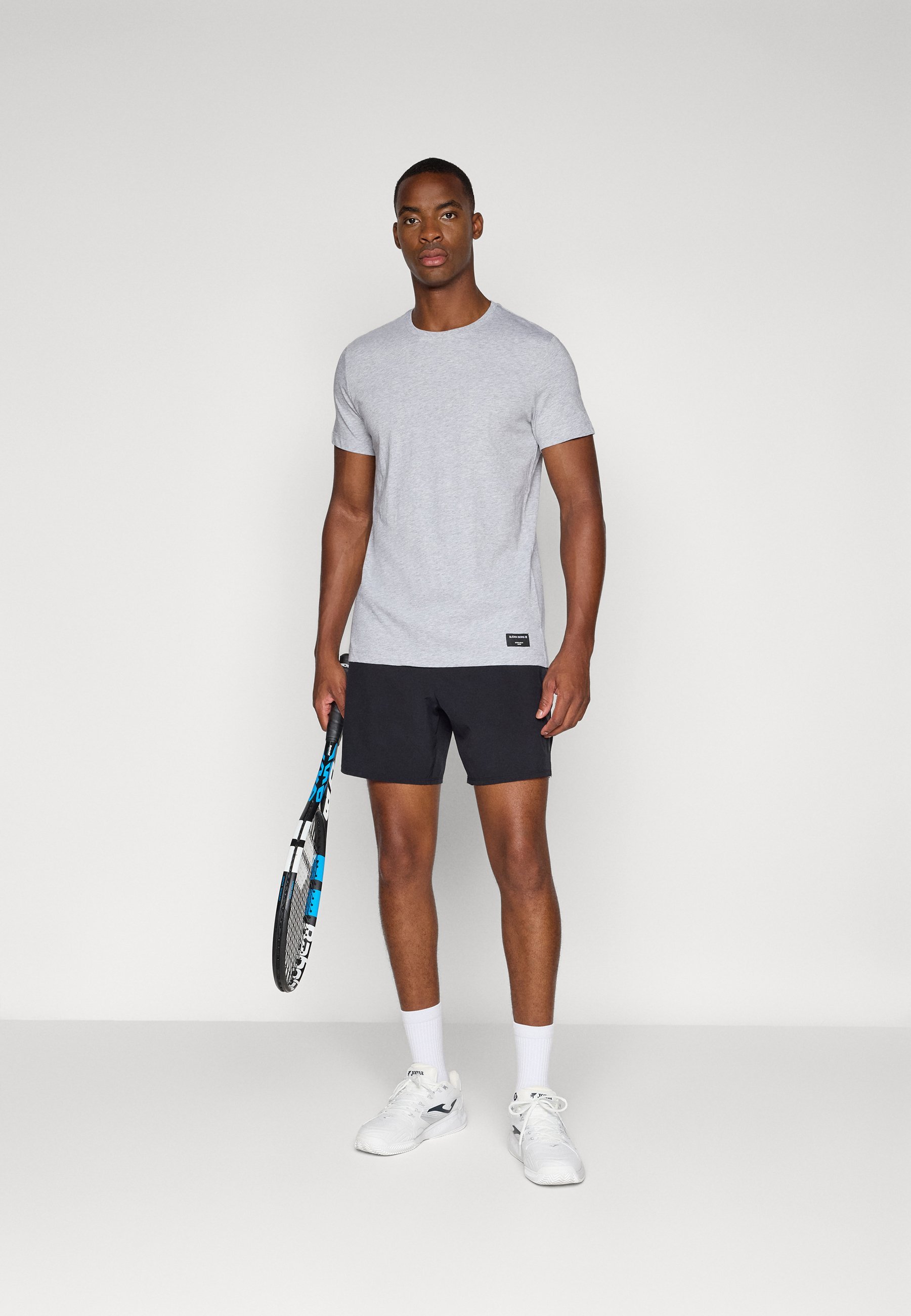Björn Borg CENTRE - T-shirt basic - grigio chiaro mélange