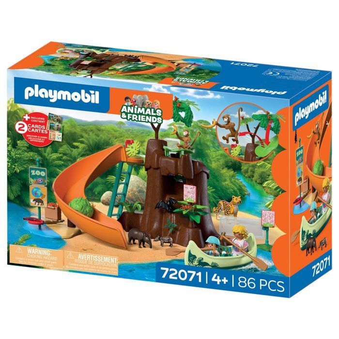 Playmobil 72071 Zoo : Au cœur de la jungle