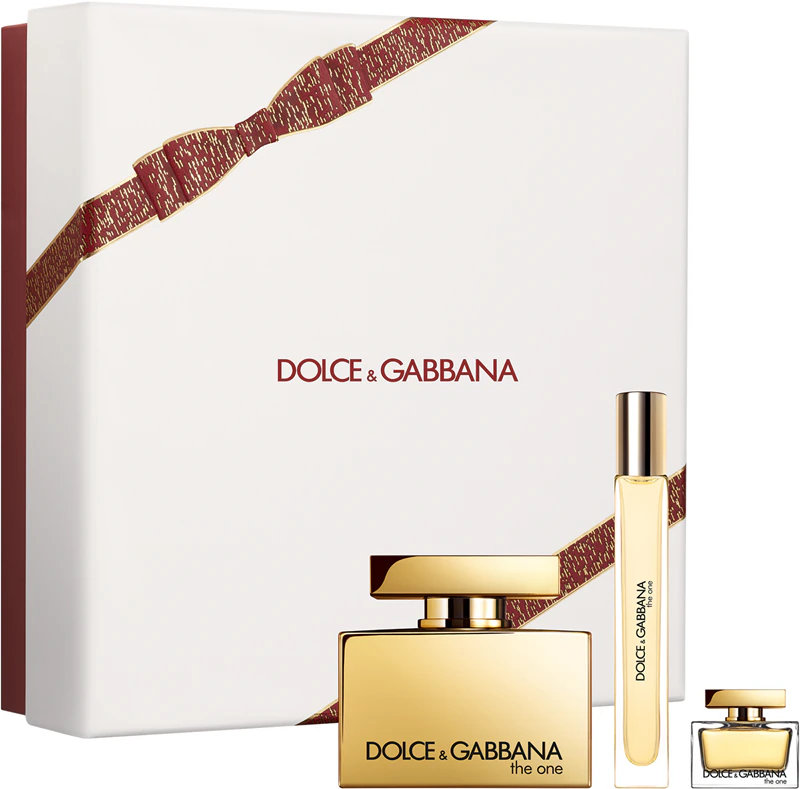 Dolce&Gabbana The One Gold Intense Trio Cadeauset voor vrouwen