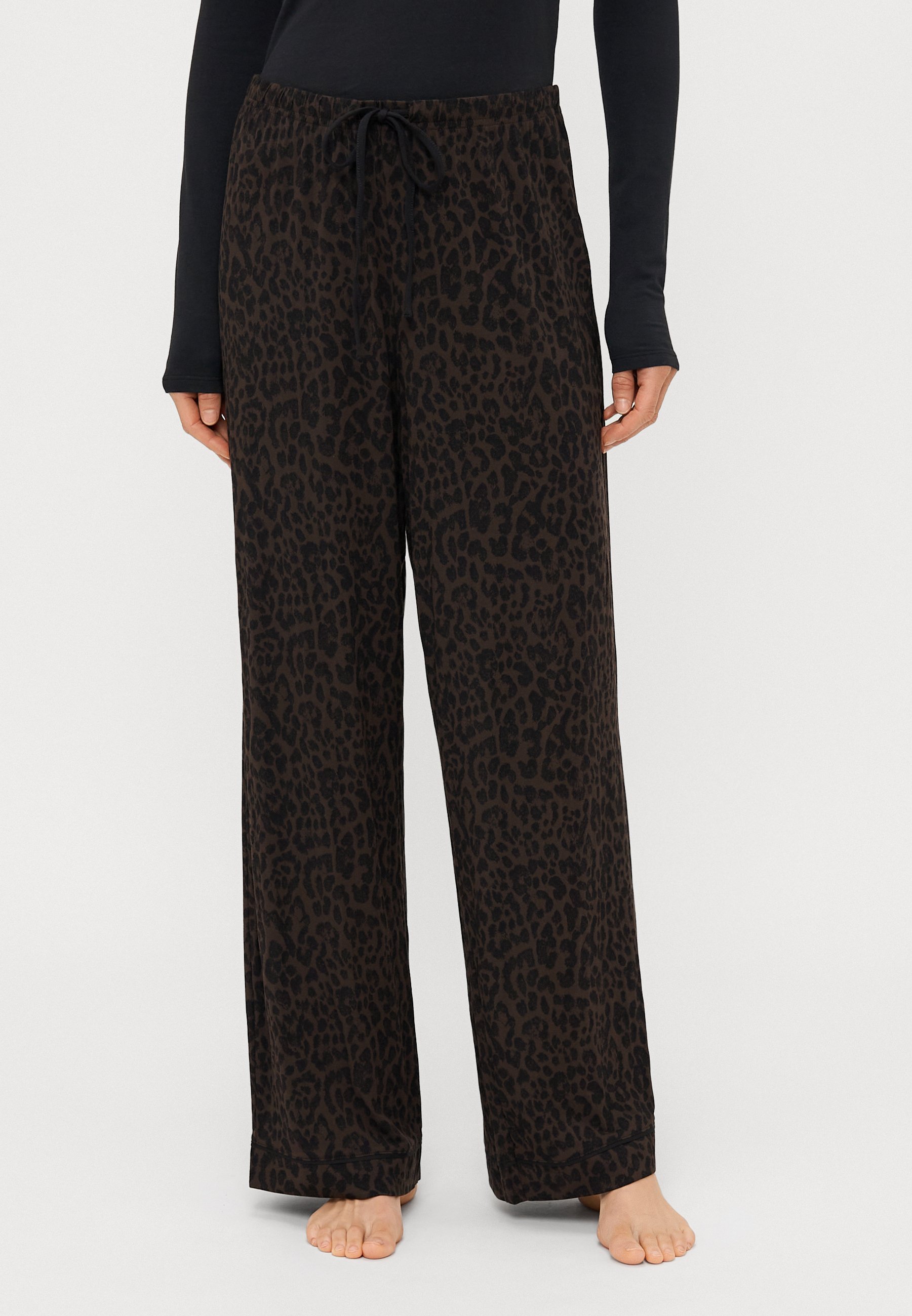 GAP pyjamabroek - bruin/zwart