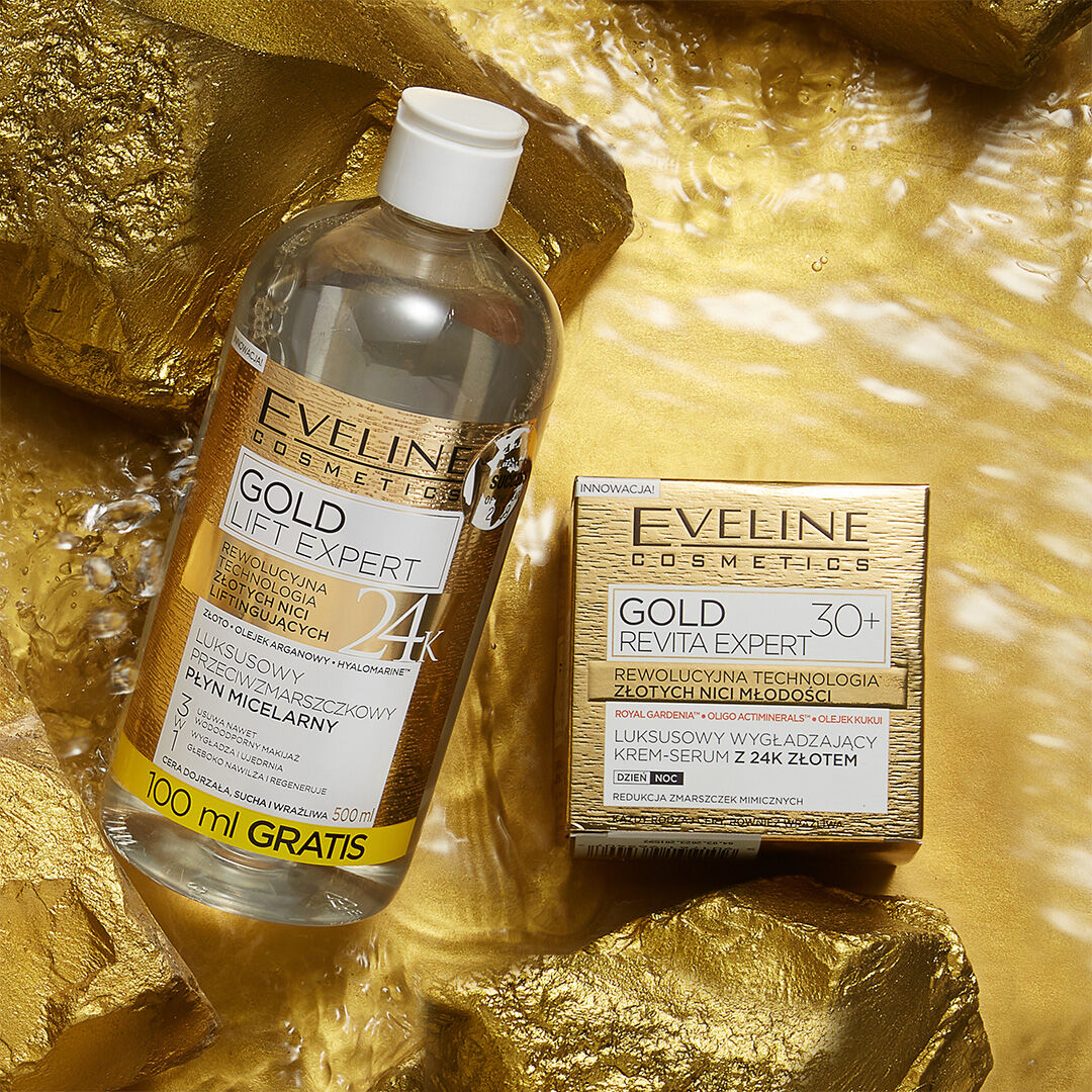 Eveline 30+ Crema Viso Ultra Levigante 50ml Oro Revita Expert 30+