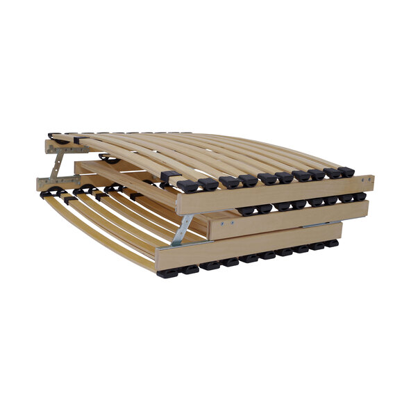 Folding slatted bed base, 140 x 200 cm