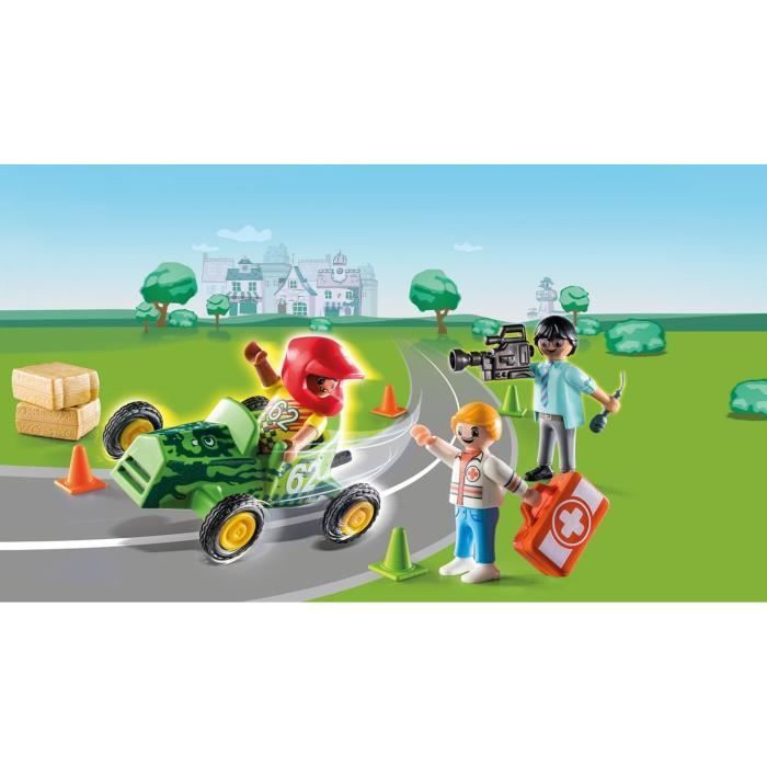 PLAYMOBIL - 70919 - DUCK ON CALL - Secouriste et pilote - Mixte - 3 ans et plus