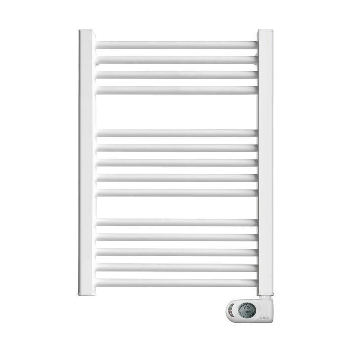 HJM Calentador de Toallas Eléctrico por Inercia en Seco, 500 W, Noor, Blanco