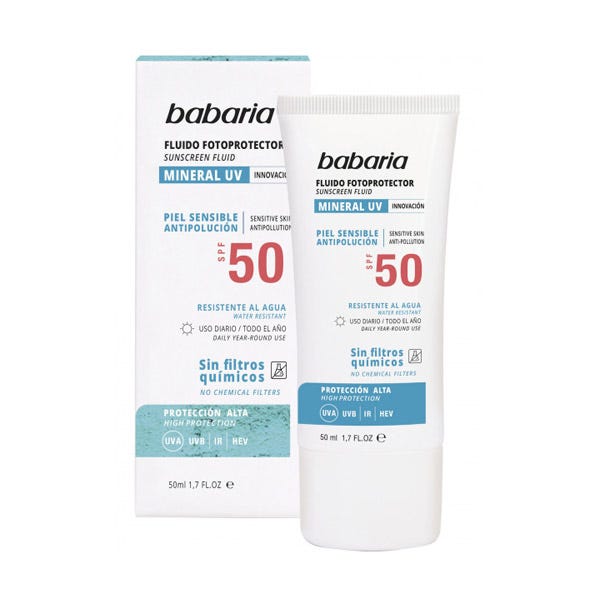 Fotobeskyttende væske SPF50 | 50 ml