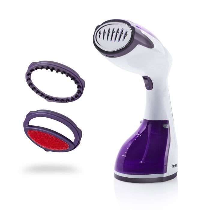 Défroisseur à main Tristar ST-8916 - Débit de vapeur continue 20 g/min - Pour tous types de tissus - 260 ml - Fonction pause -
