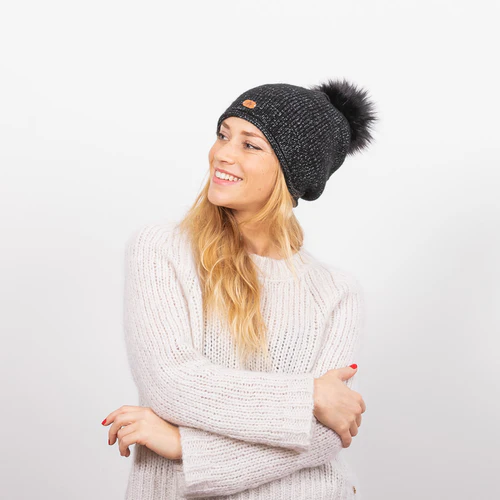 Cabaia Schwarzer Lurex-Met