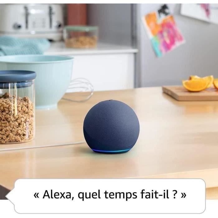 Asistente de voz - AMAZON - ECHO DOT (5.ª generación) - Alexa integrada - Azul marino