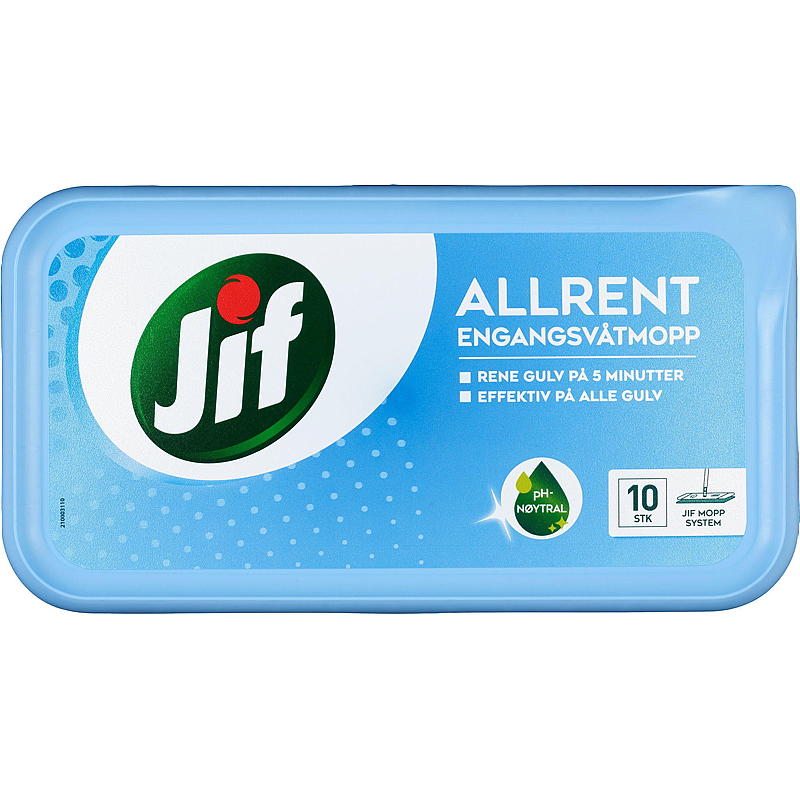 Paquete de 10 fregonas desechables Jif Jif Allrent