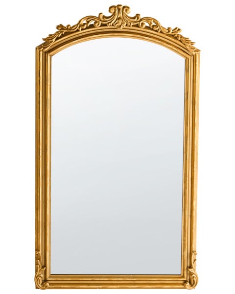Lustro ścienne GORGES 55 x 96 cm Metal Złoty