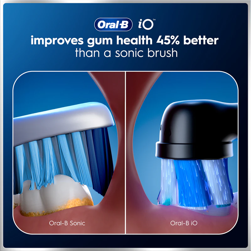 Escova de dentes elétrica Oral-B iO6 Connected Coach com estojo