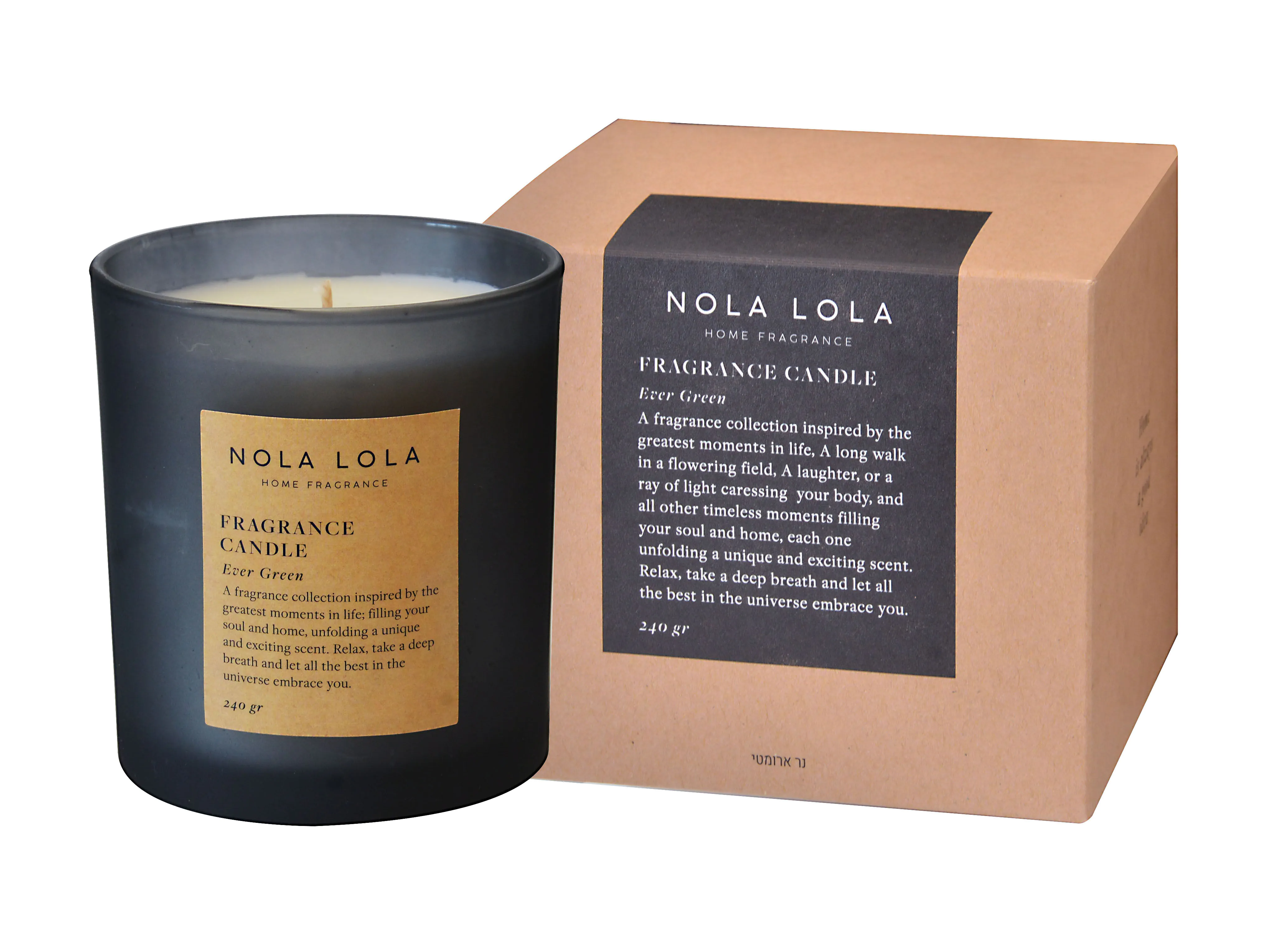 Nola Lola Ever Green Świeca zapachowa, 240 g