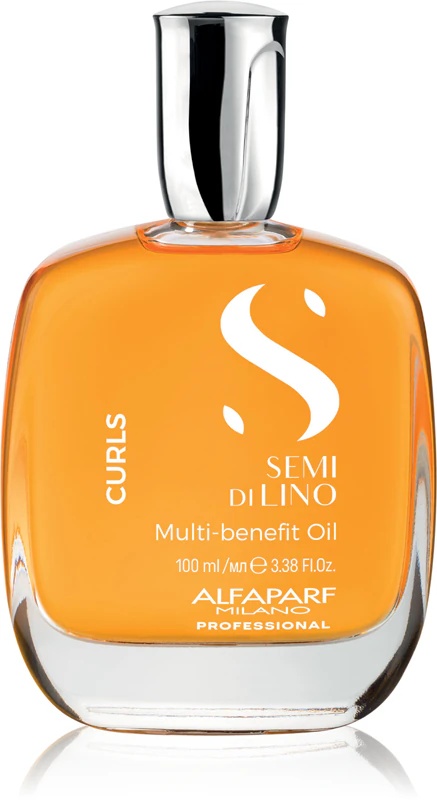 Alfaparf Milano Semi Di Lino Curls aliejus garbanotiems plaukams