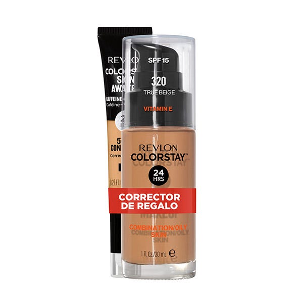 Colorstay Makeup för kombinerad/fet hud + Gåva Skin Awaken