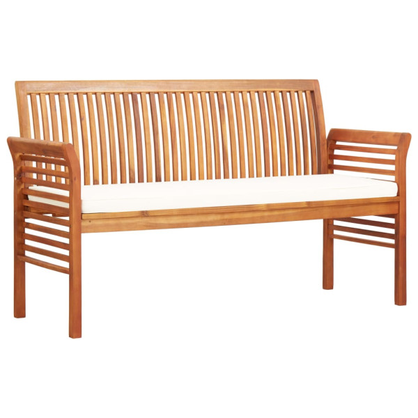 Ławka ogrodowa Brąz 150 cm Drewno vidaXL