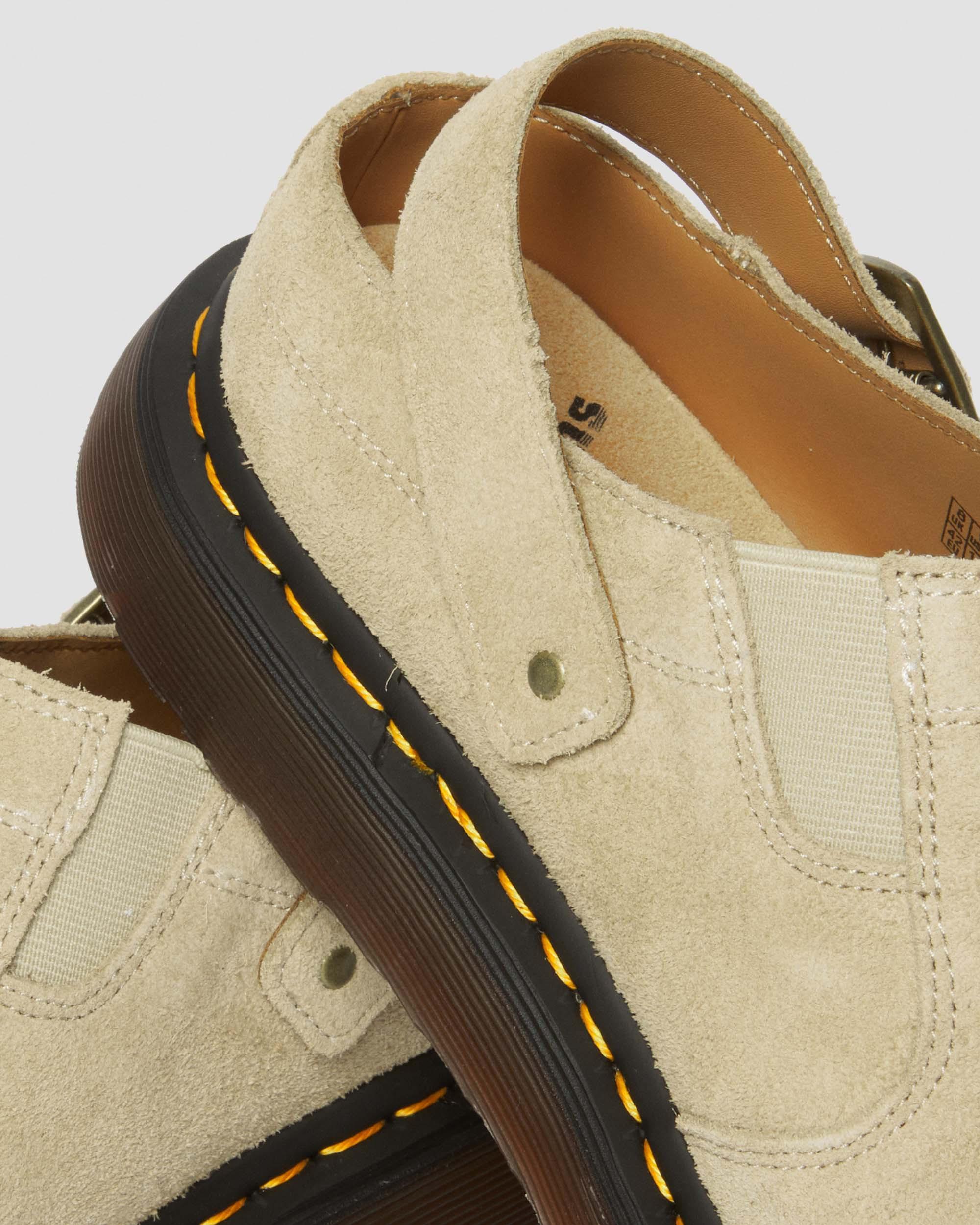 Isham Desert Oasis Suede Mules