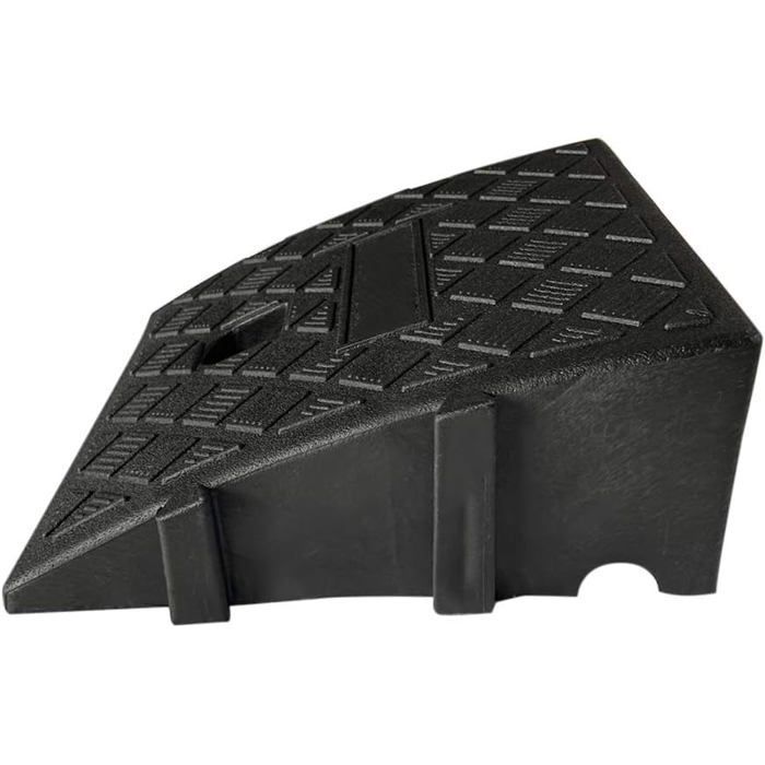 Rampa elevadora para coches, sillas de ruedas y motocicletas (negra, 25x27x13 cm)