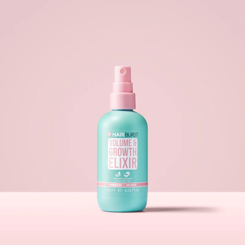 Hairburst Volume & Growth Elixir apjoma sprejs matu augšanai un matu folikulu stiprināšanai