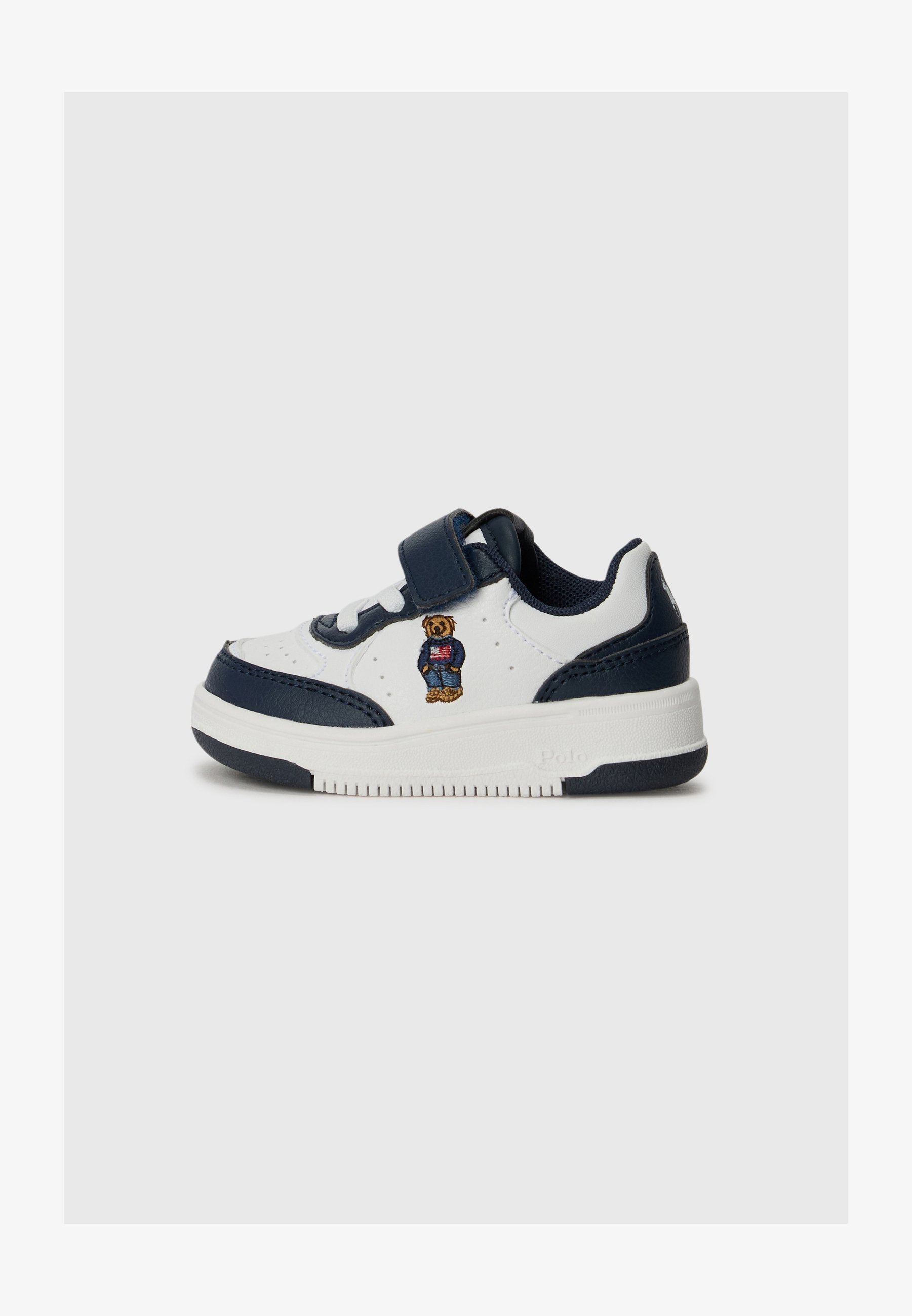 Polo Ralph Lauren MASTERS COURT II UNISEX - Sneakers - wit/marineblauw