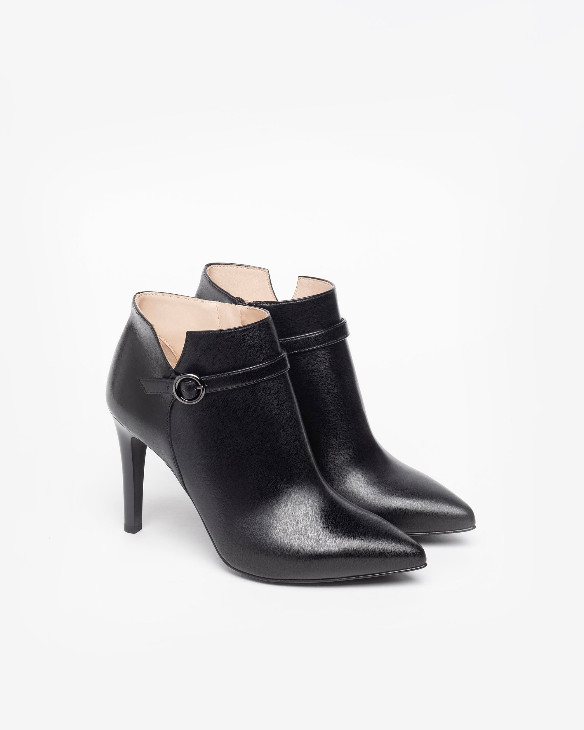  Damen-Ankle-Boots aus Leder