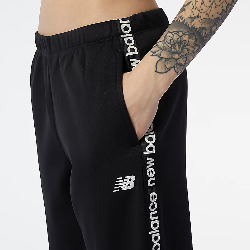 Damskie spodnie polarowe Relentless Performance – CZARNE
